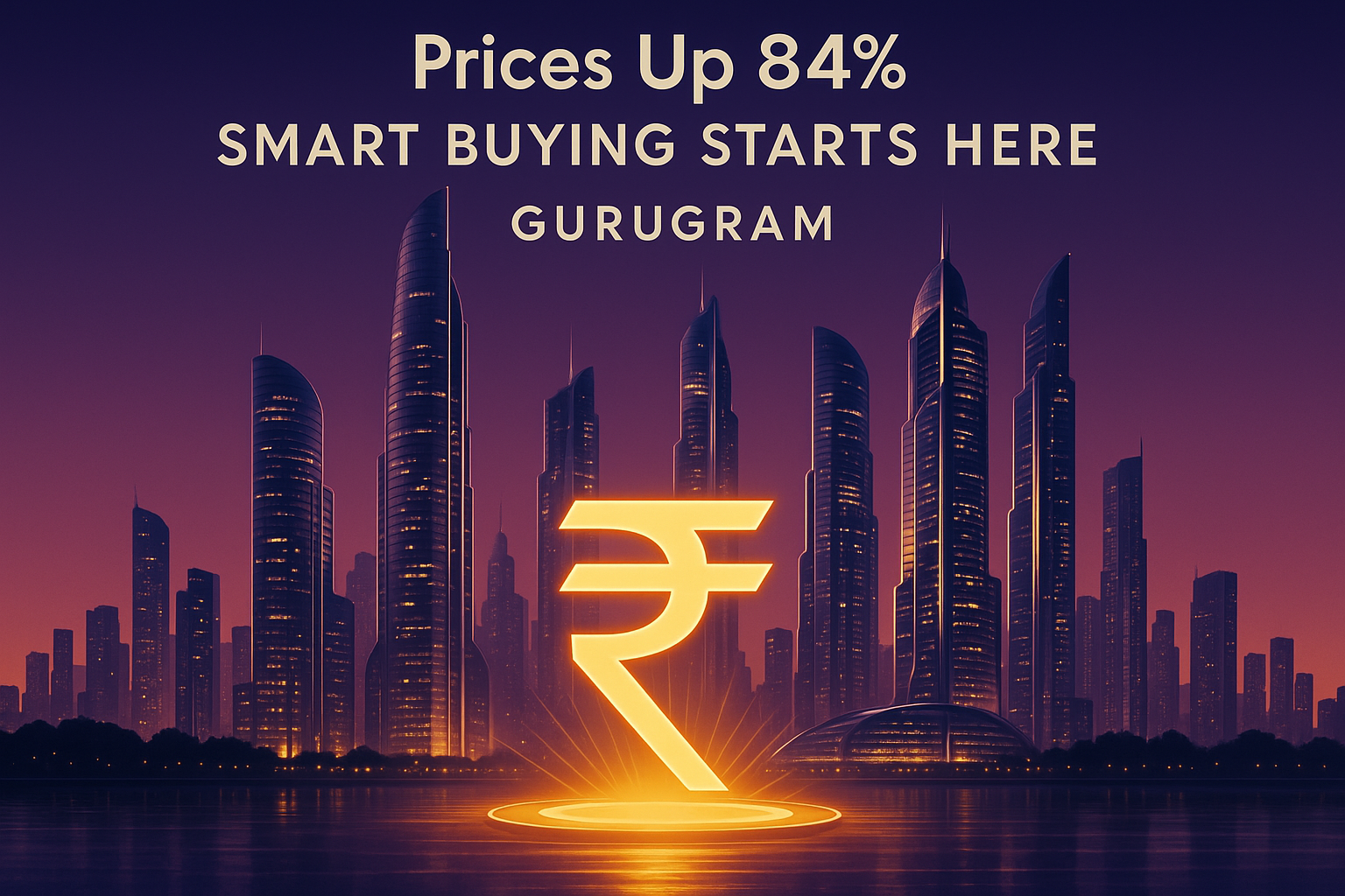 Gurugram Home Prices Skyrocket 84% Since 2020 - Is It Time to Hit Pause?
