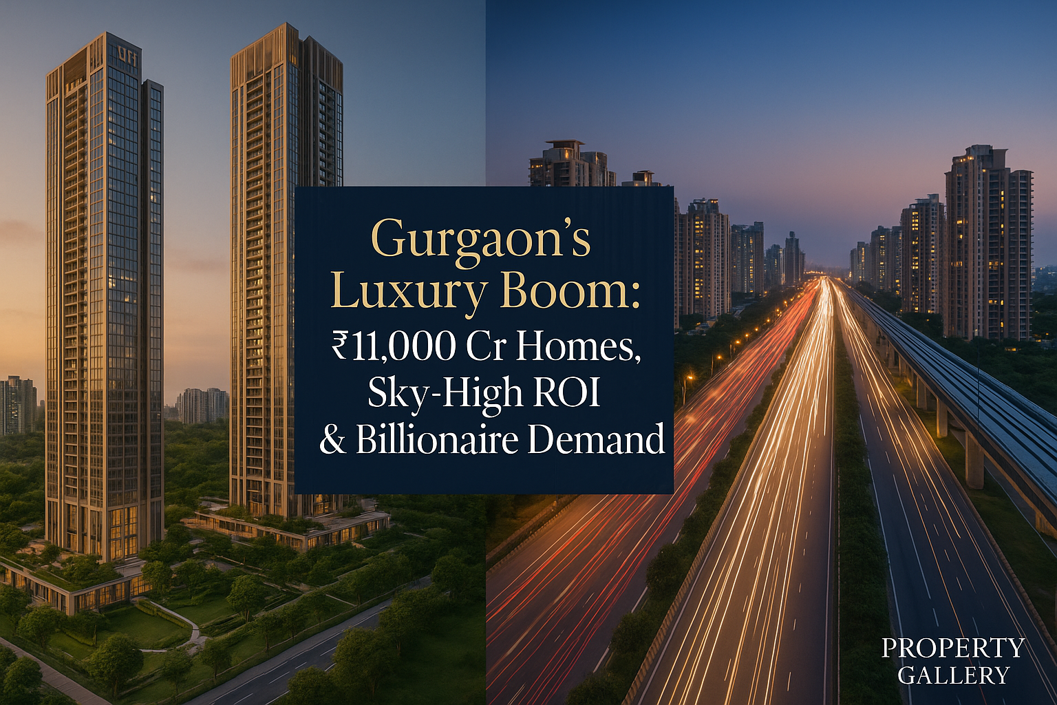 Gurgaon’s Luxury Real Estate Surge in 2025: What’s Fueling the Frenzy?