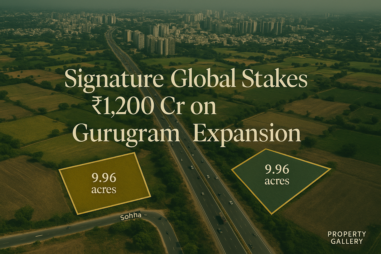 Signature Global’s Big Bet: How ₹1,200 Cr Land Buys Signal New Mid‑Premium Wave in Gurugram
