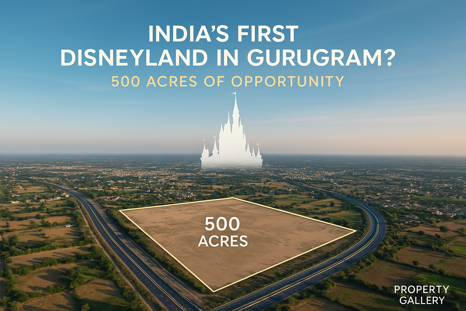 India’s First Disneyland Coming to Gurugram: How Manesar Could Become NCR’s Game-Changing Destination