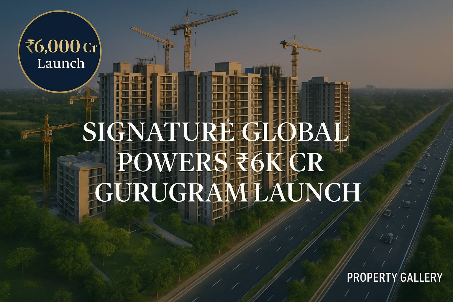 Signature Global's ₹6,000 Crore Gurugram Launch: What It Means for Your Investment