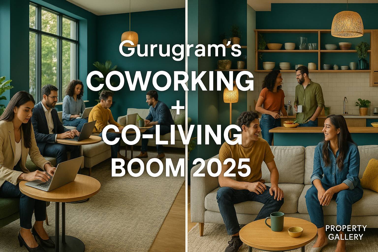 Gurugram's Workspace Revolution: Why Coworking & Co-Living Are Rewriting Real Estate in 2025