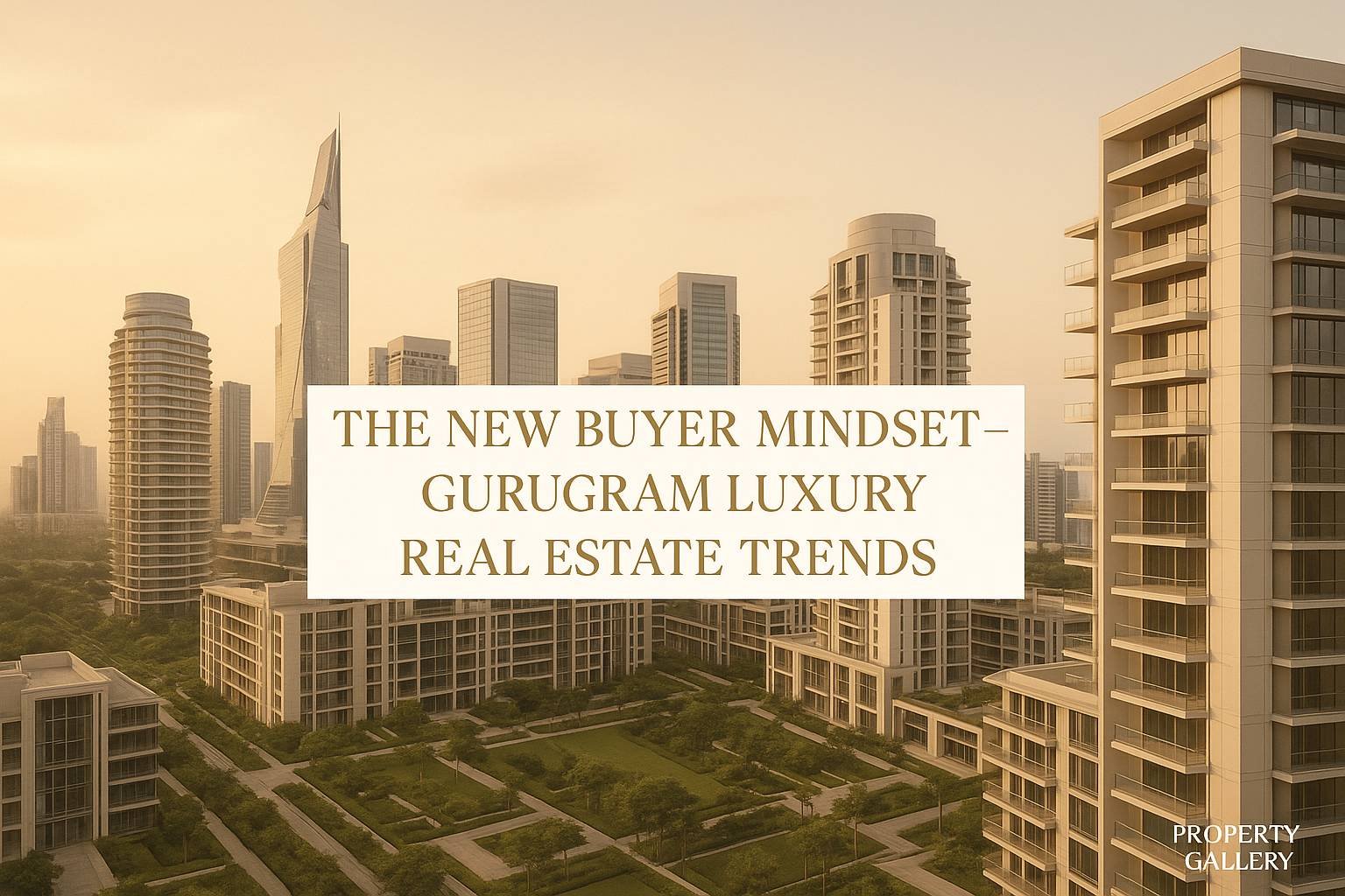The New Buyer Mindset: What Gurugram’s Young Affluent Homebuyers Really Want