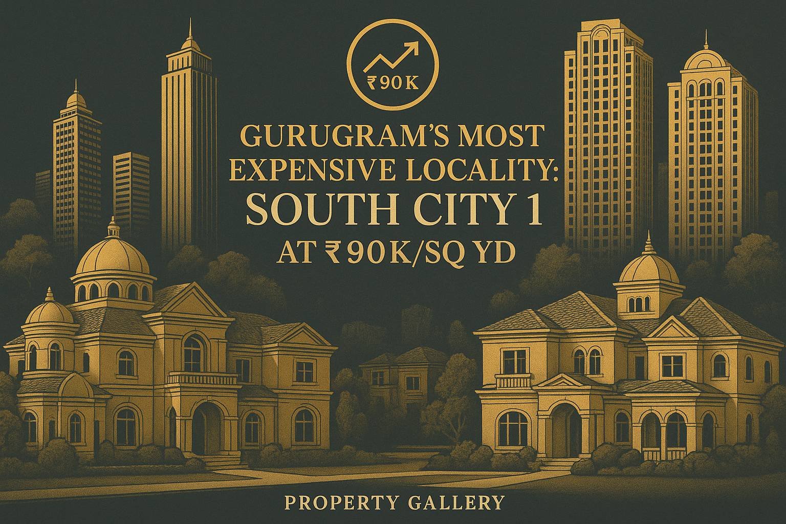 Gurugram’s Priciest Locality Unveiled: South City 1 Now at ₹90K/sq yd Circle Rate