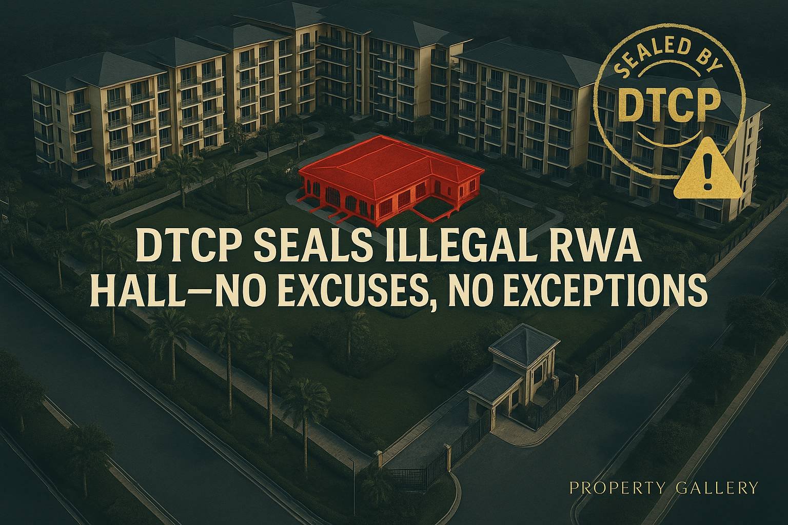 DTCP Cracks Down in Gurugram: When RWAs Build, Authorities Demolish